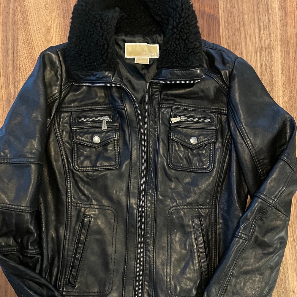 Michael Kors Leather Jacket